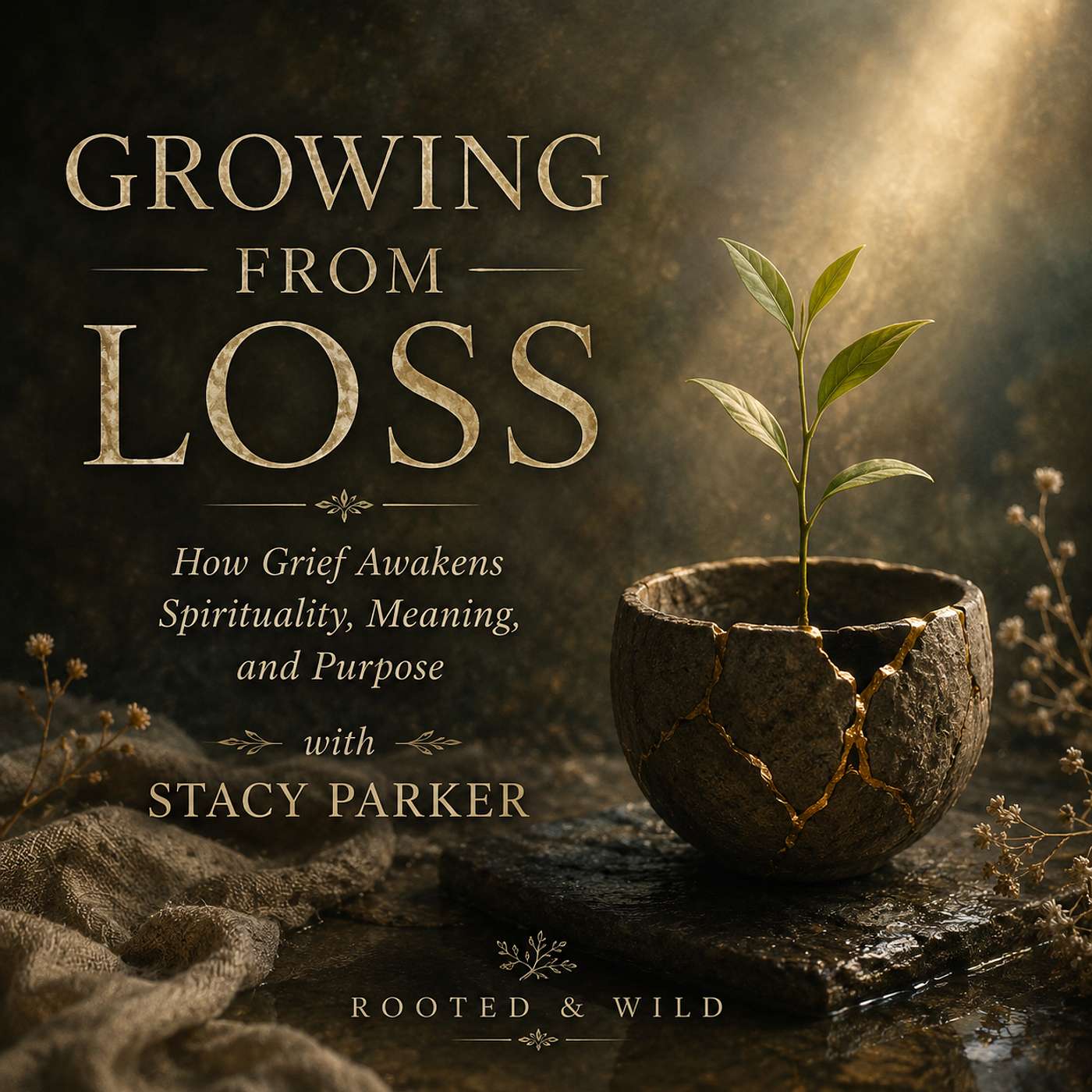 Growing From Loss: How Grief Awakens Spirituality, Meaning, and Purpose | Stacy Parker episode artwork