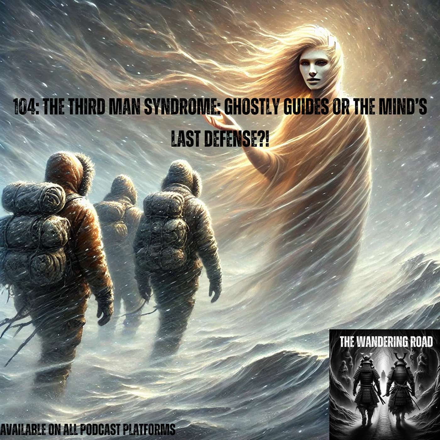 104: The Third Man Syndrome: Ghostly Guides or The Mind’s Last Defense?! episode artwork