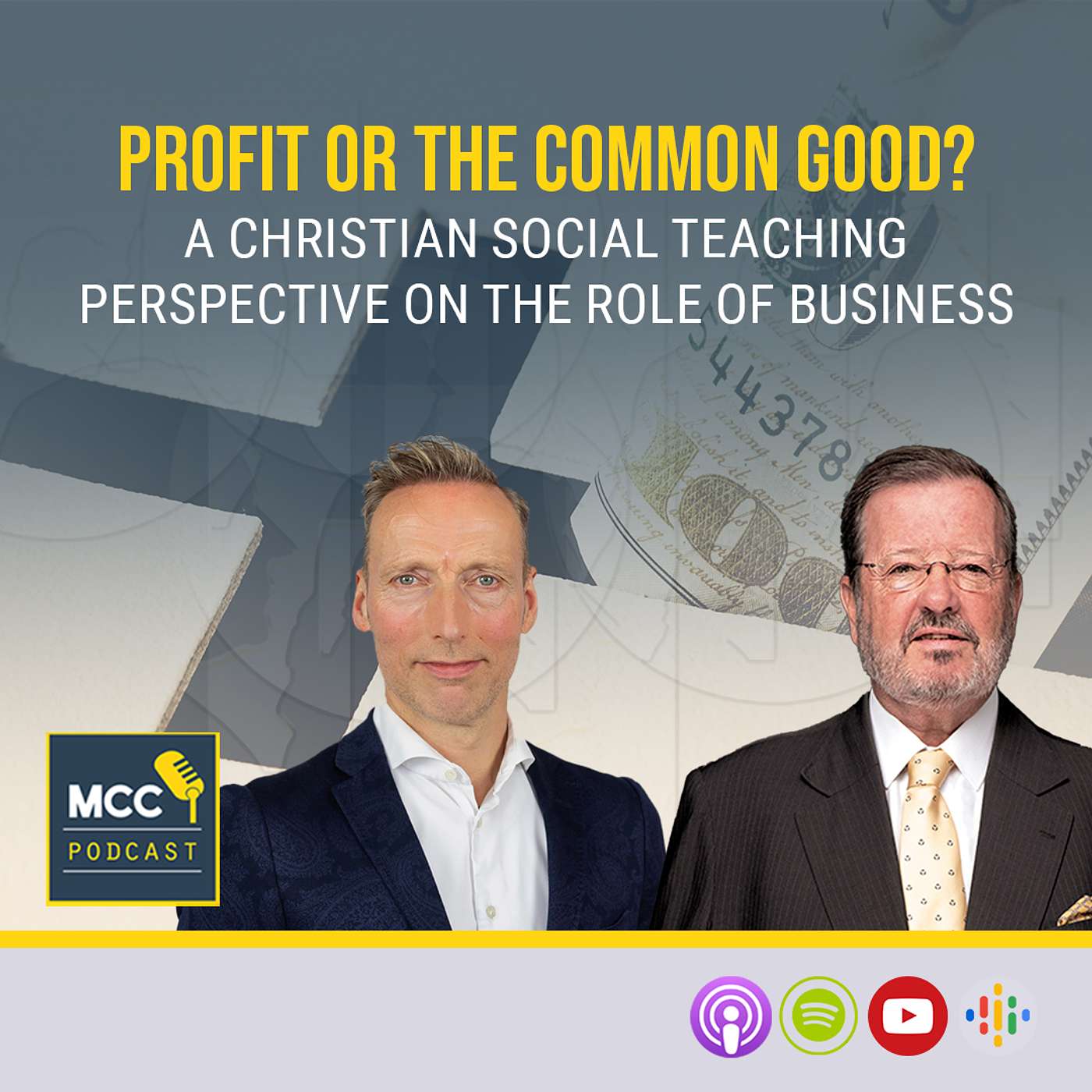 Profit or the common good? A Christian social teaching perspective on the role of business (Huub Ruel and Bruno Bobone) episode artwork