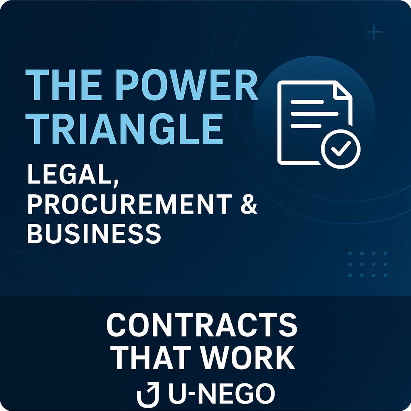Power triangle in contract negociations