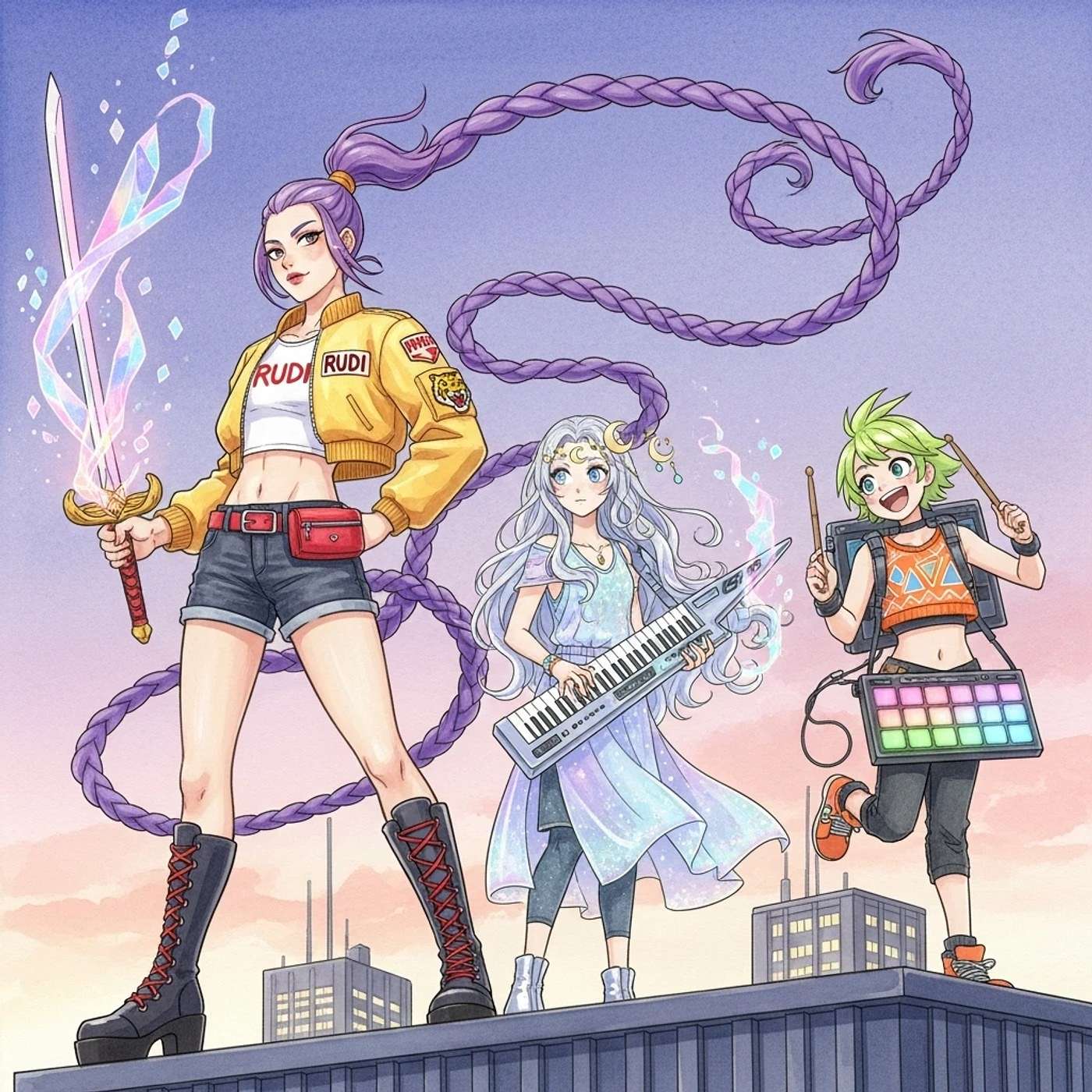 Huntrix: The City's Beat Huntrix: The City's Beat