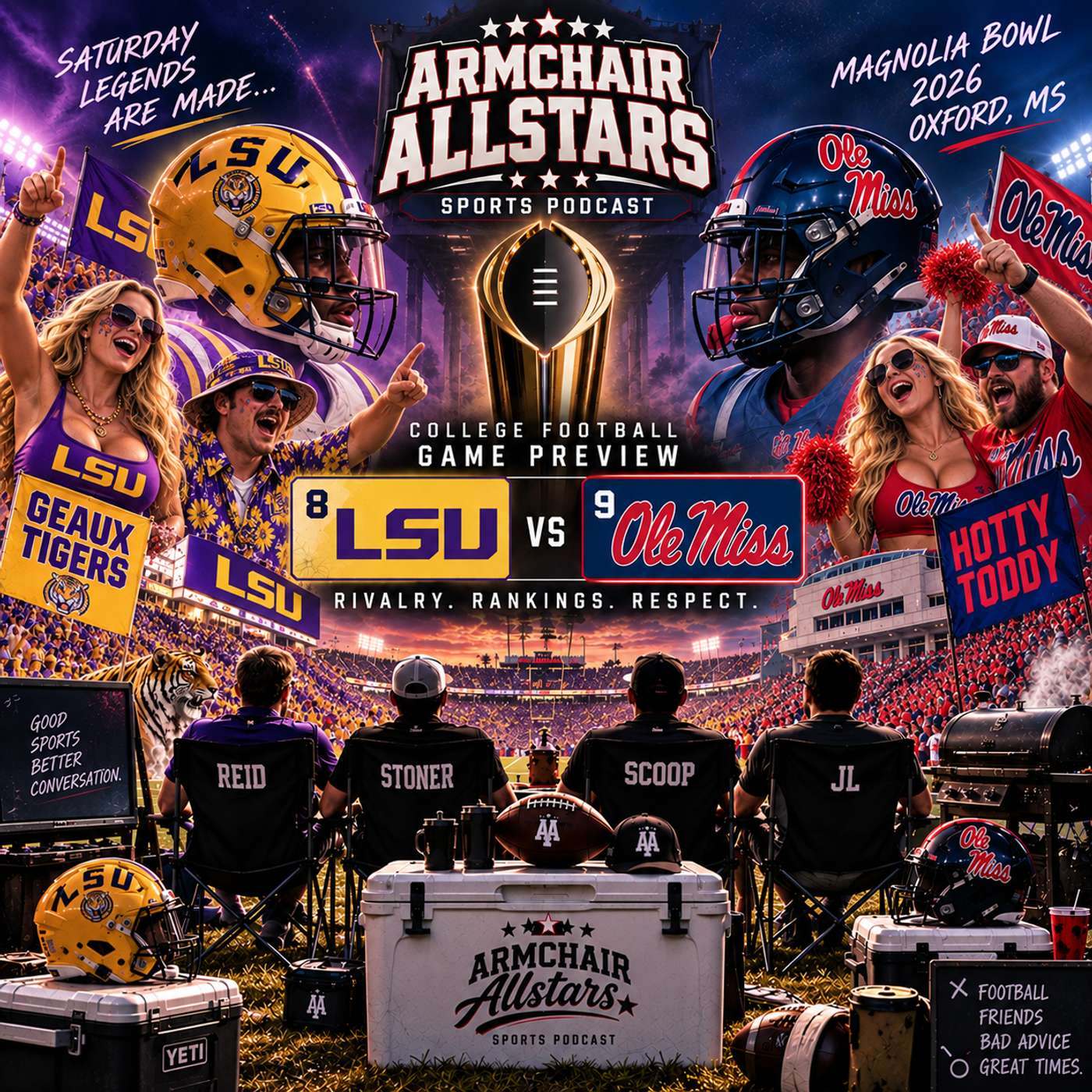 69 - Kiffin's Return - Magnolia Bowl episode artwork