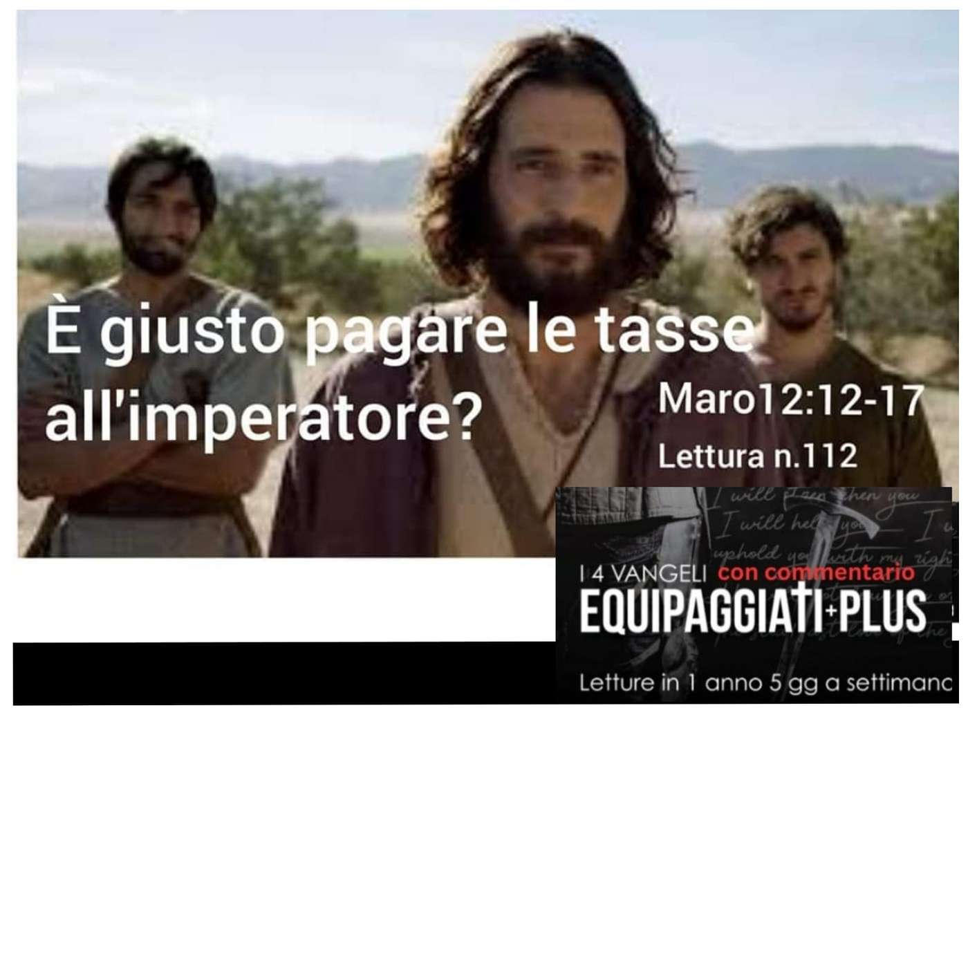 E’ giusto pagare le tasse all’imperatore? Marco 12:12-17 #112 episode artwork