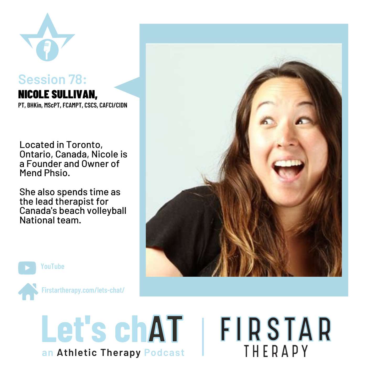 FIRSTAR Let\'s chAT: an Athletic Therapy podcast | Official Podcast of WFATT