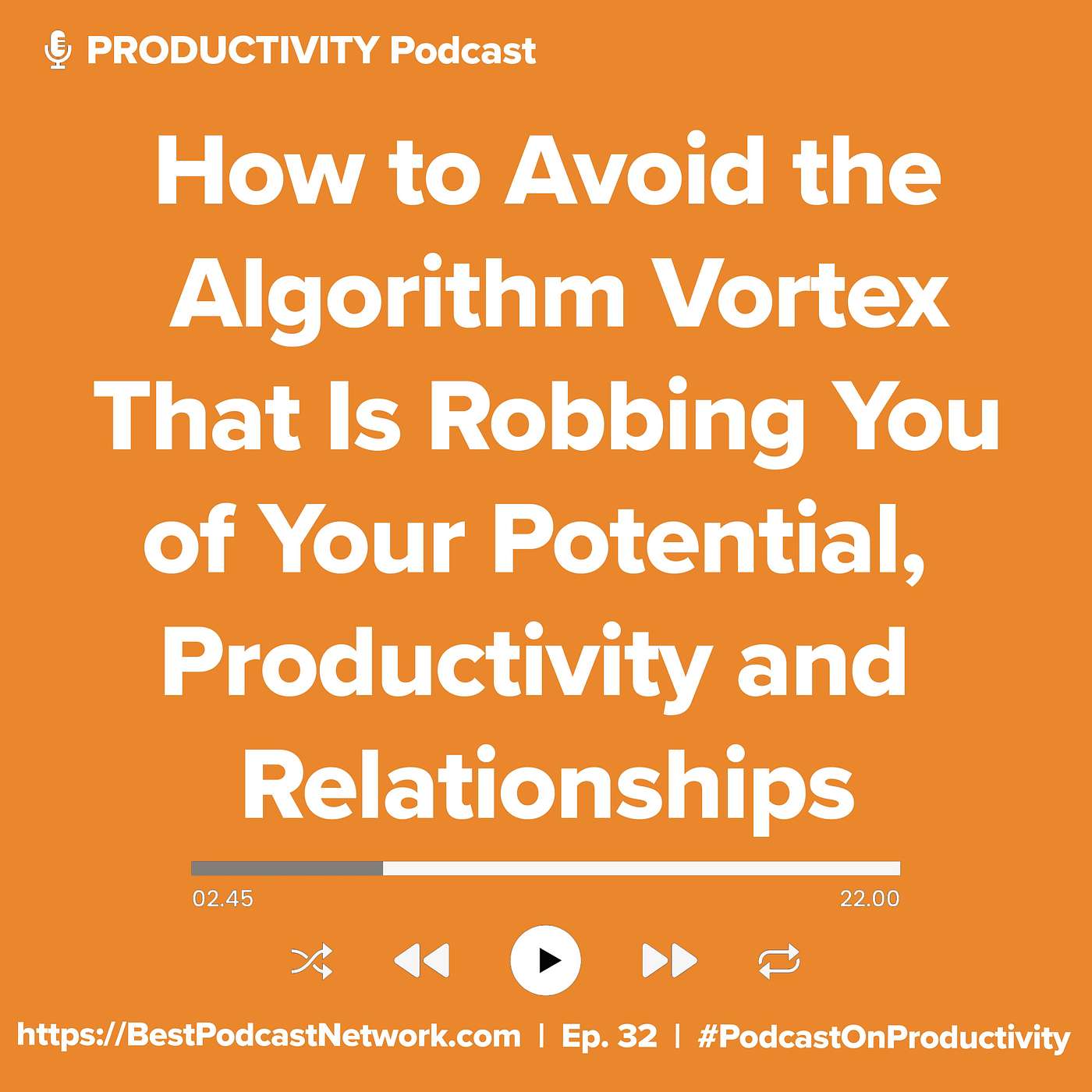 How to Avoid the Algorithm Vortex That Is Robbing You of Your Potential, Productivity and Relationships