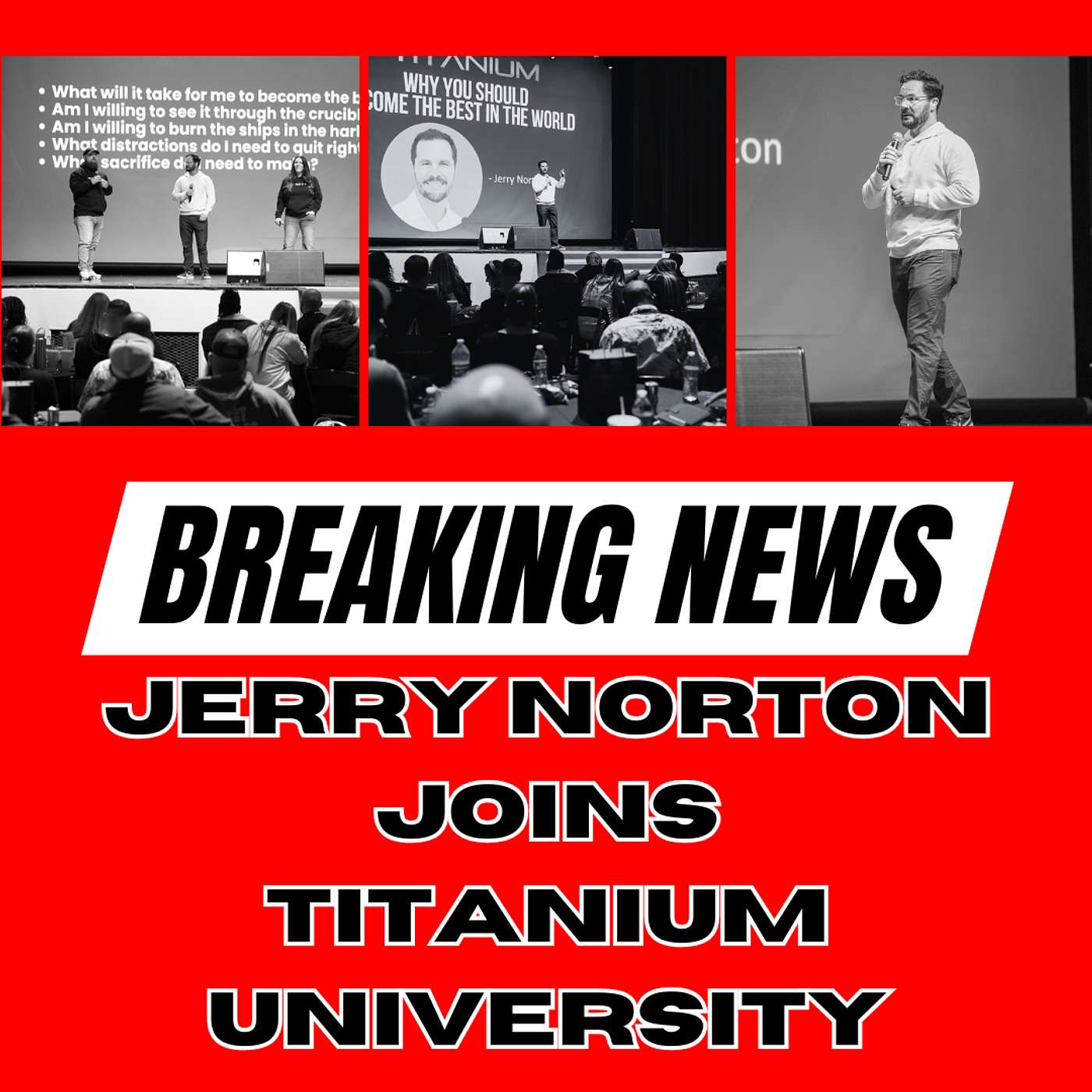 Jerry Norton Joins Titanium University