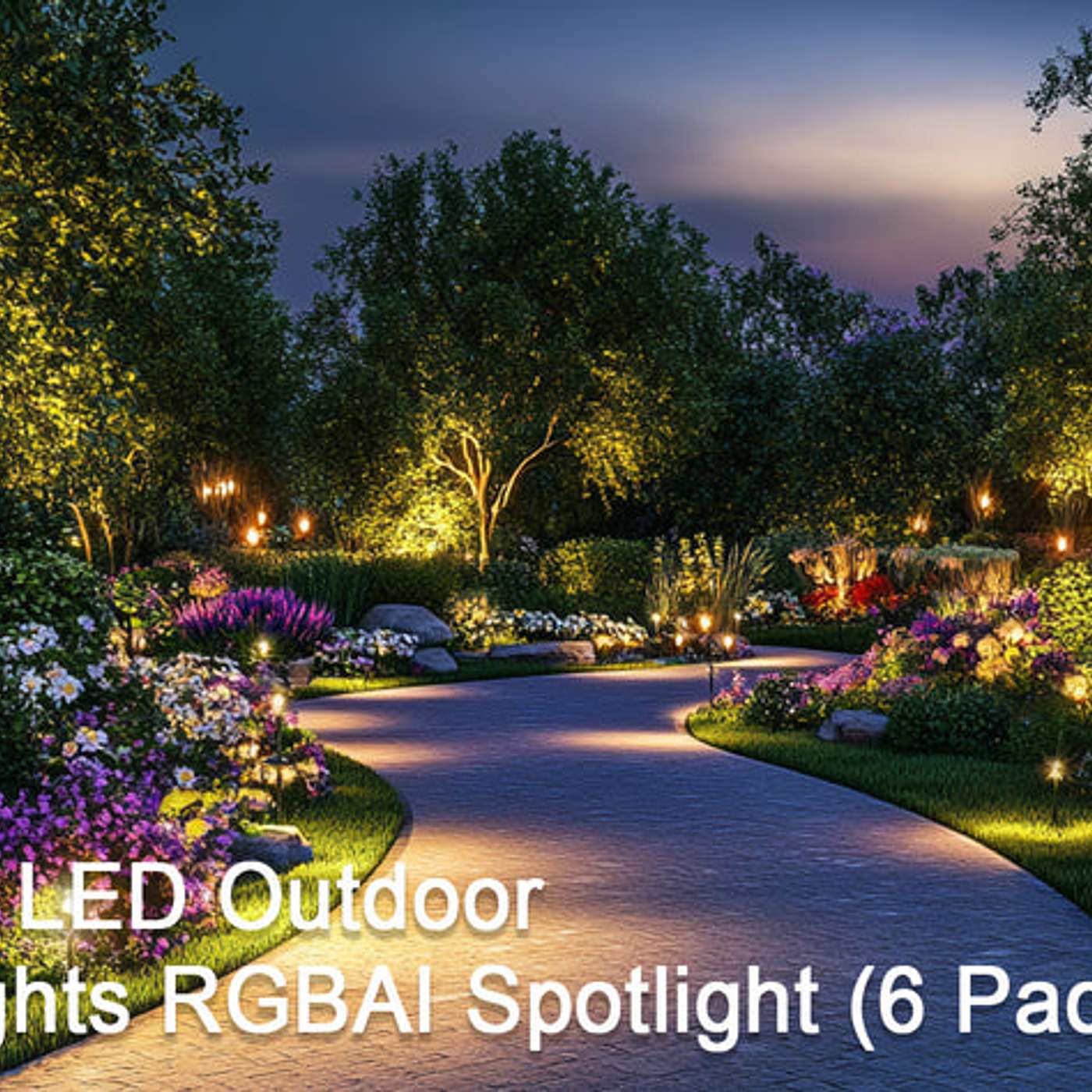 10 Creative Ways to Use Color Changing Outdoor Lights