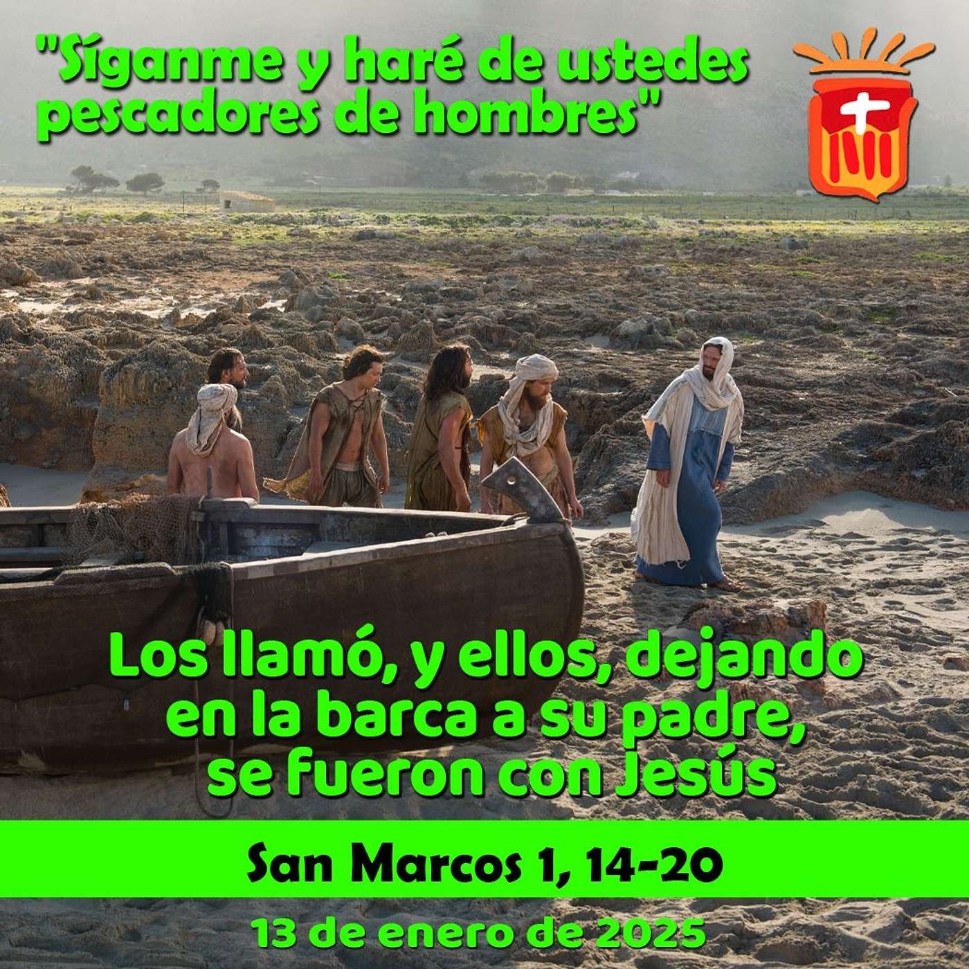 2025-01-13 San Marcos 1, 14-20: Lunes I Ordinario