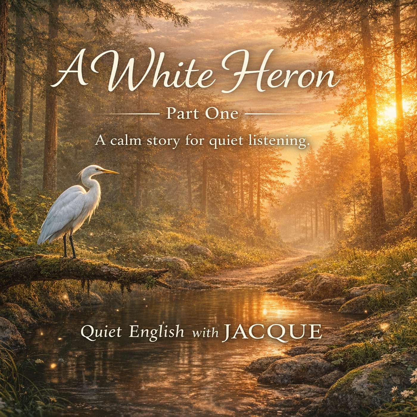 A White Heron