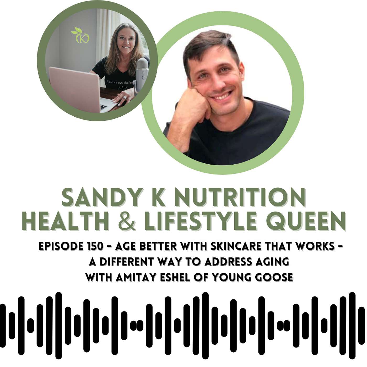 Episode 150 - Age Better with Skincare That Works - A Different Way to Address Aging with Amitay Eshel of Young Goose