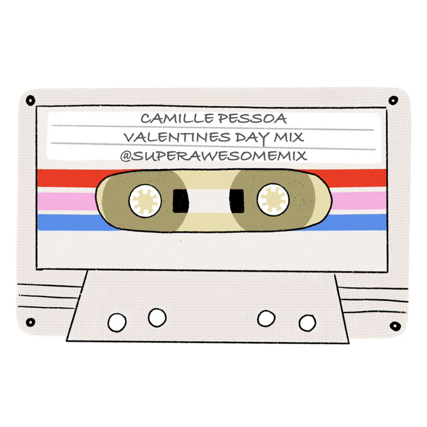 Guest Mix: Camille Pessoa gives us a Valentine's Day Mix! (Mix Tape #3, S4)