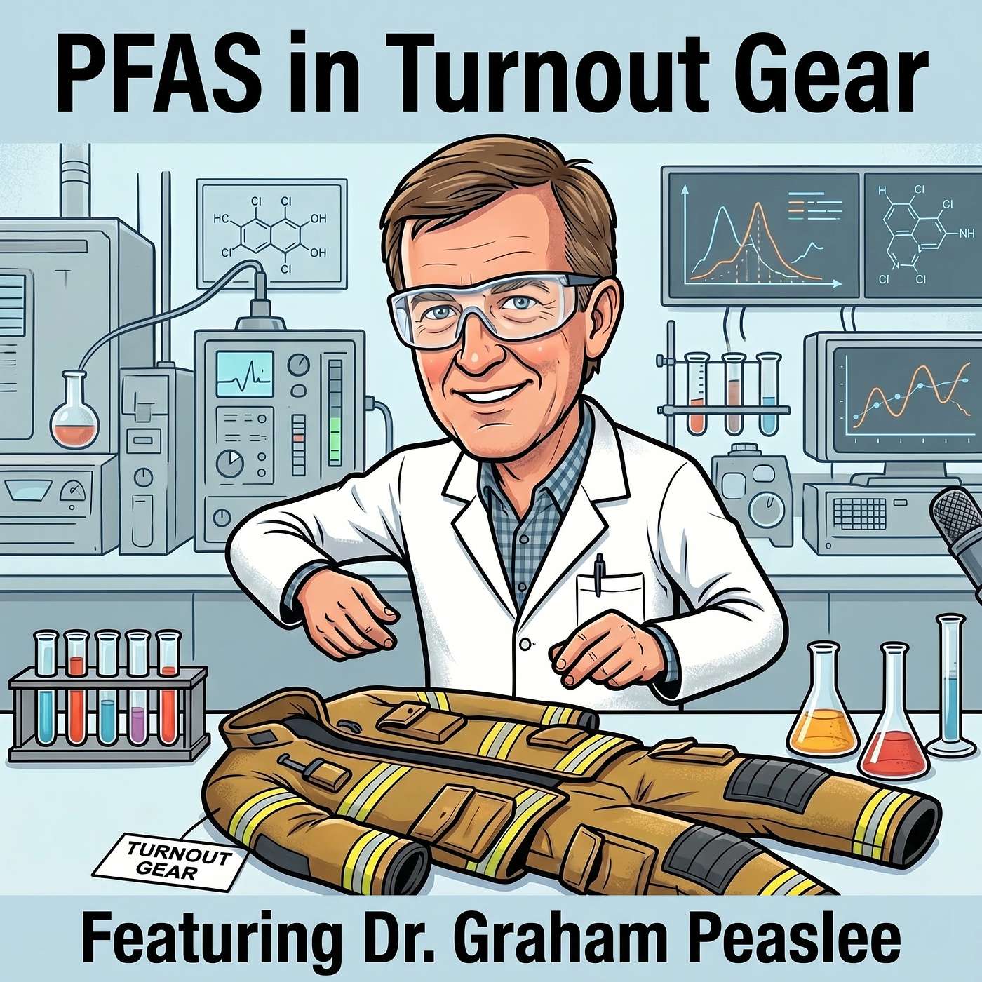 PFAS In Turnout Gear with Guest Dr. Graham Peaslee episode artwork
