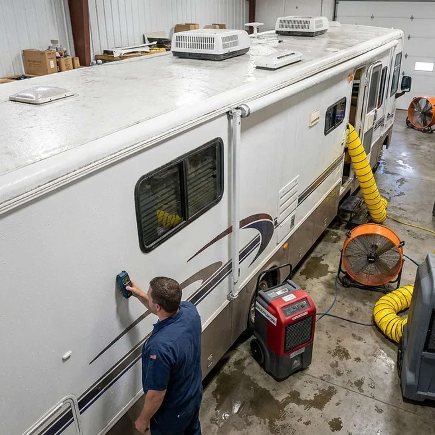 Drying Wet RV Roofs and Walls: Structural Drying Principles Adapted for Mobile Units episode artwork