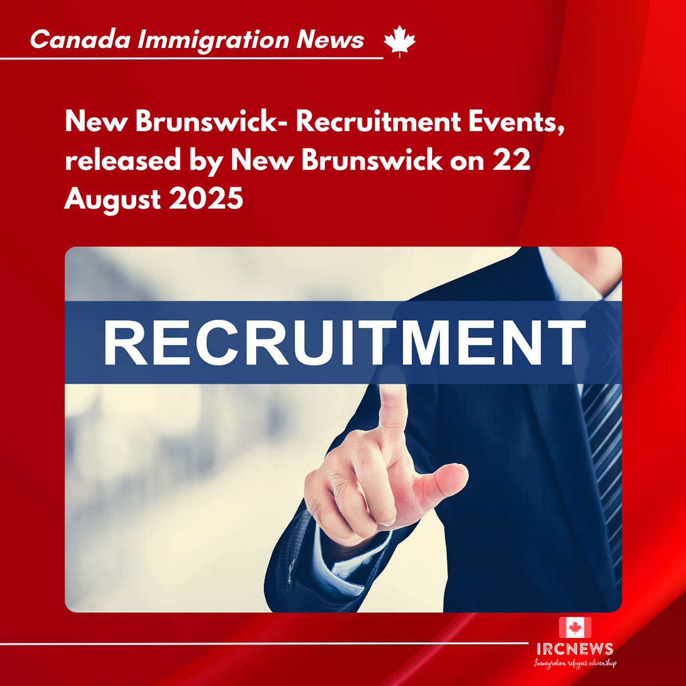 New Brunswick- Recruitment Events, released by New Brunswick on 22 August 2025 episode artwork