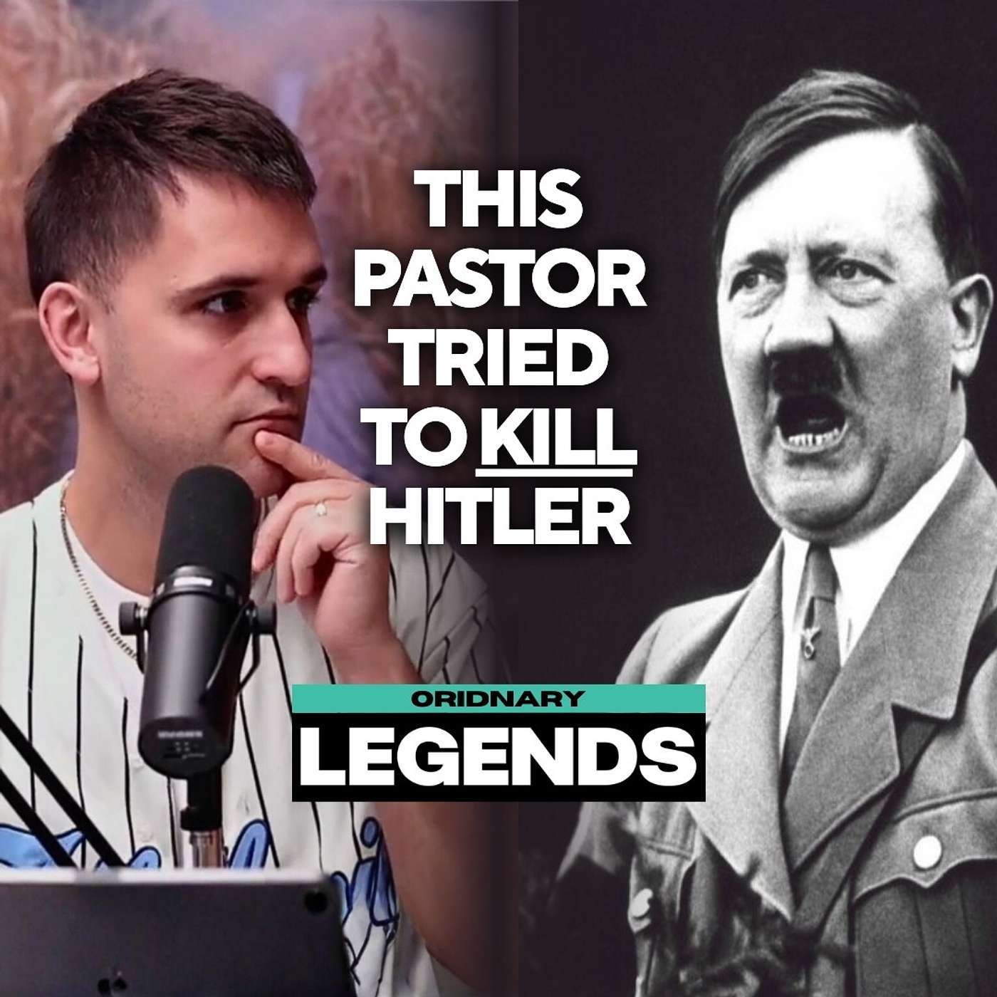 "This Pastor Tried To Kill Hitler" | Ordinary Legends 006 | Dietrich Bonhoeffer episode artwork