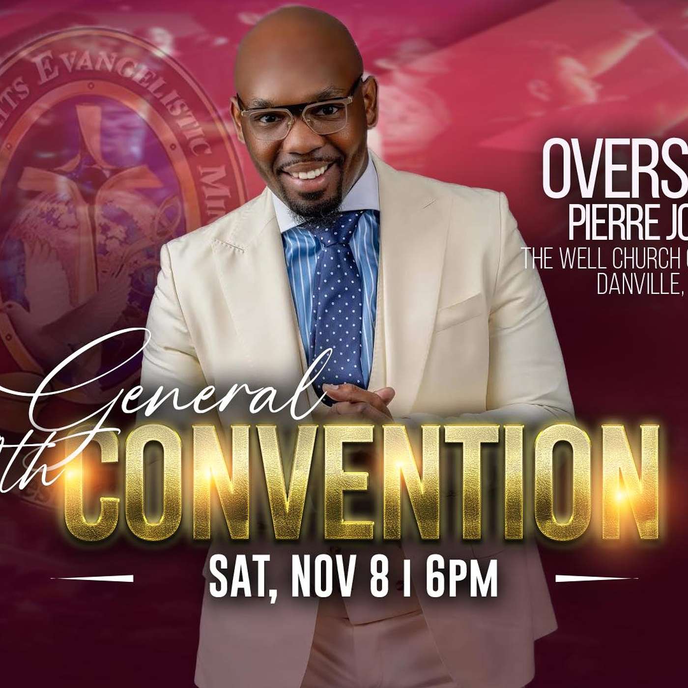 “In Between A Rock and A Hard Place!” // Overseer Pierre Jones // 29th General Convention episode artwork