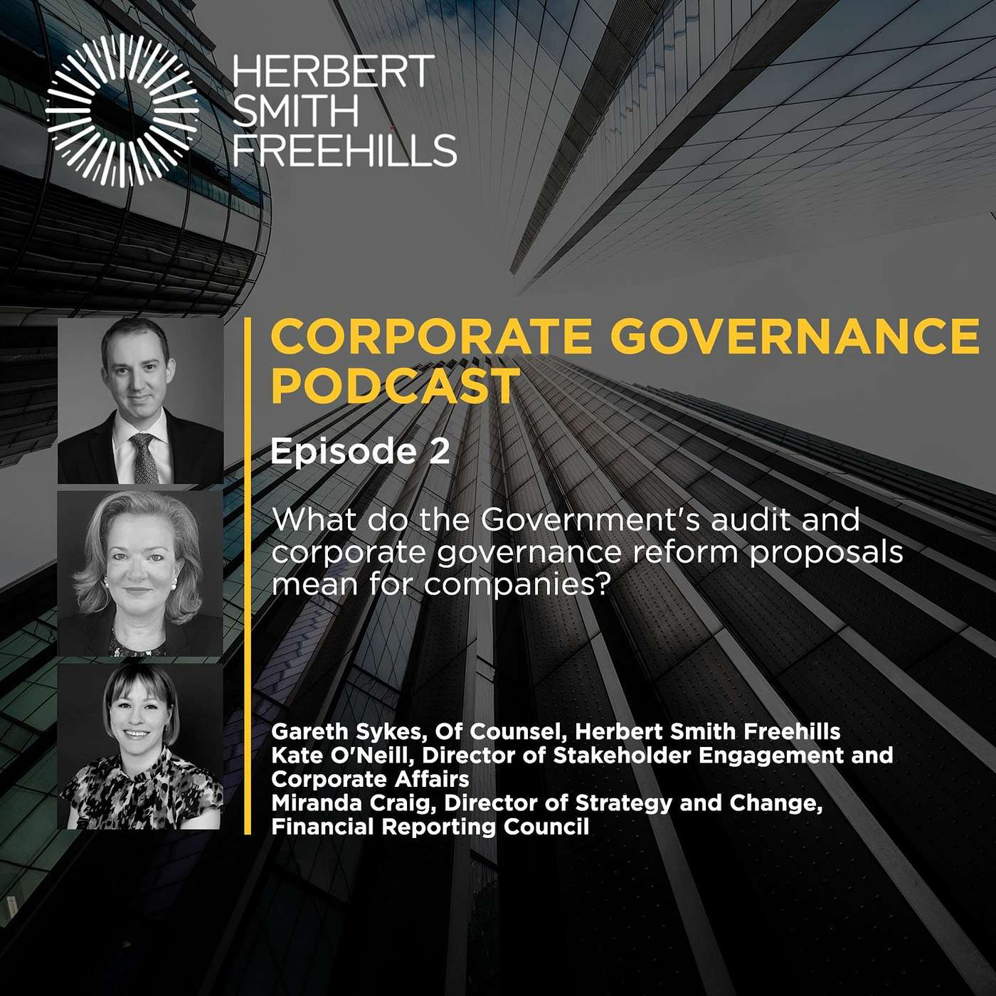 Corporate Governance: EP2 – The Government's audit and governance proposals – impact on companies episode artwork