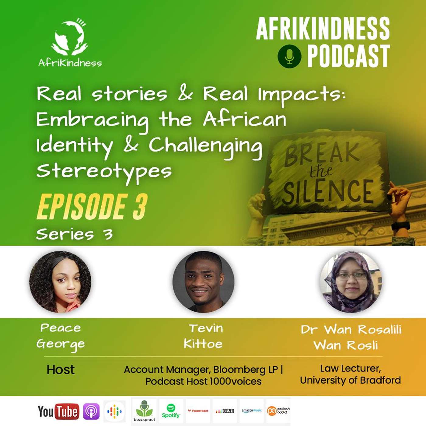 REAL STORIES, REAL IMPACTS: Embracing the African Identity and Challenging Stereotypes with Tevin Kittoe and Dr Rosalili Wan Rosli