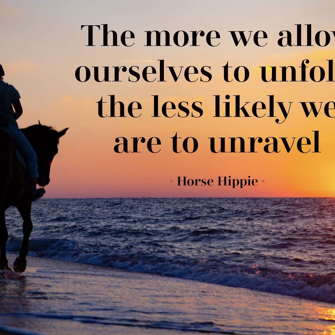 Unfolding Instead of Unraveling