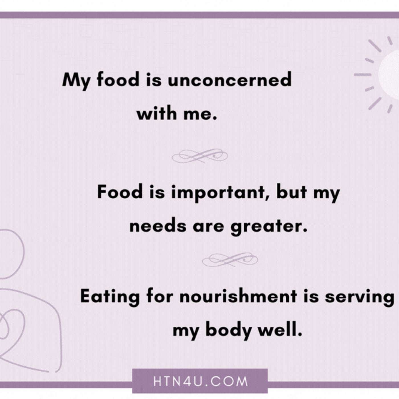 1013: HTN4U Affirmations on Nutrition