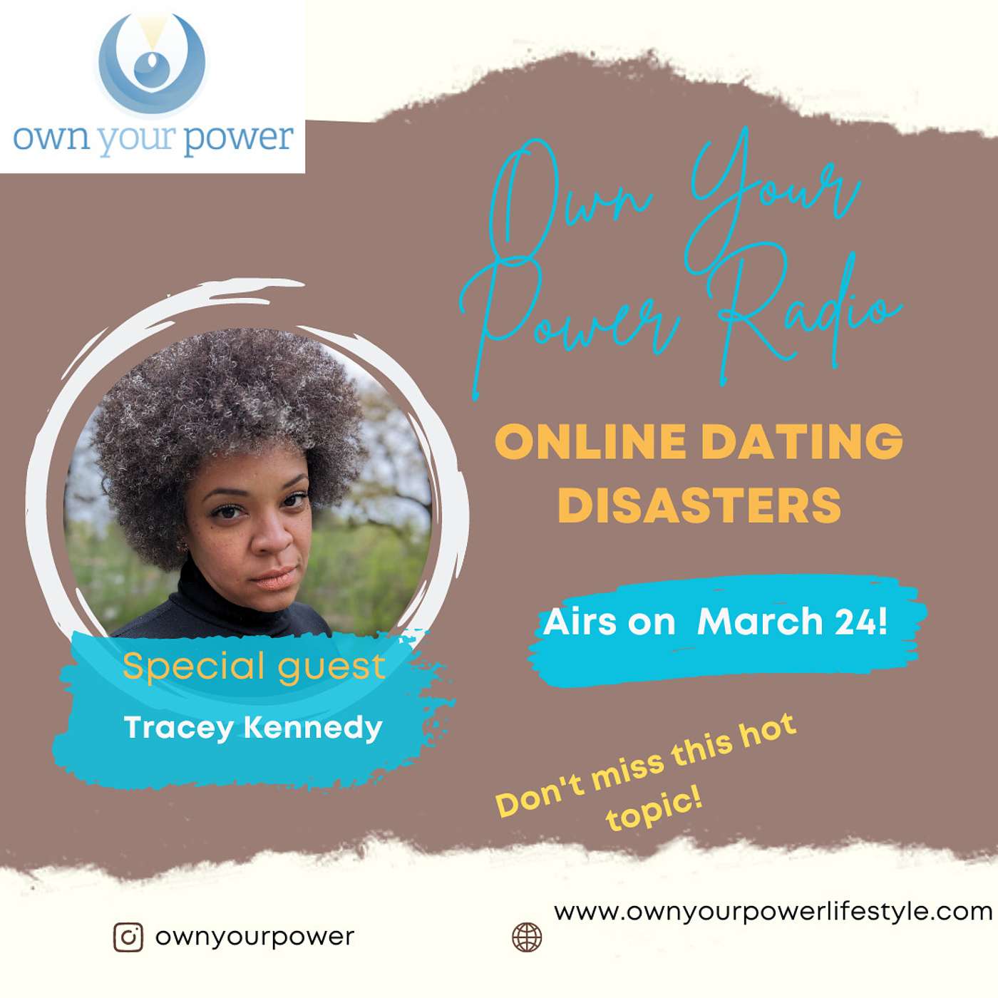 Online Dating Disasters featuring Author Tracey Kennedy (OYP Lifestyle Show Ep. 4)