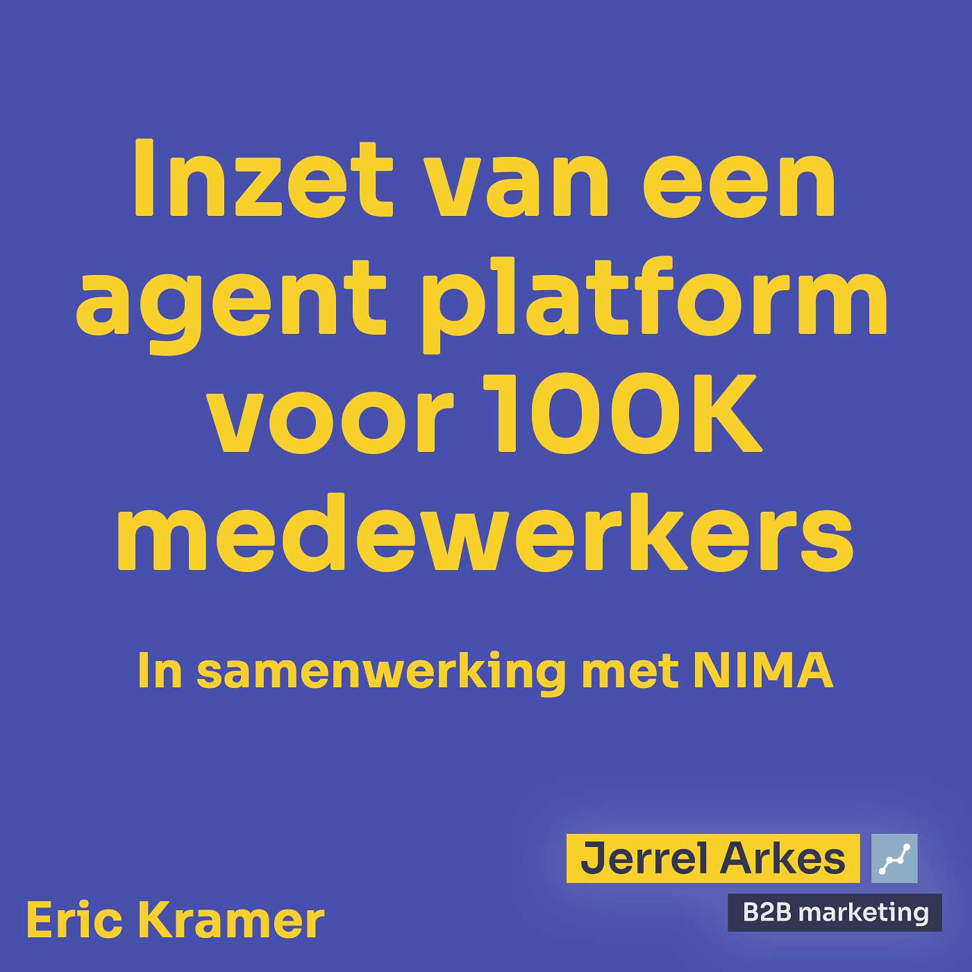 #185 - Inzet van een AI Agent platform voor 100K medewerkers - Eric Kramer