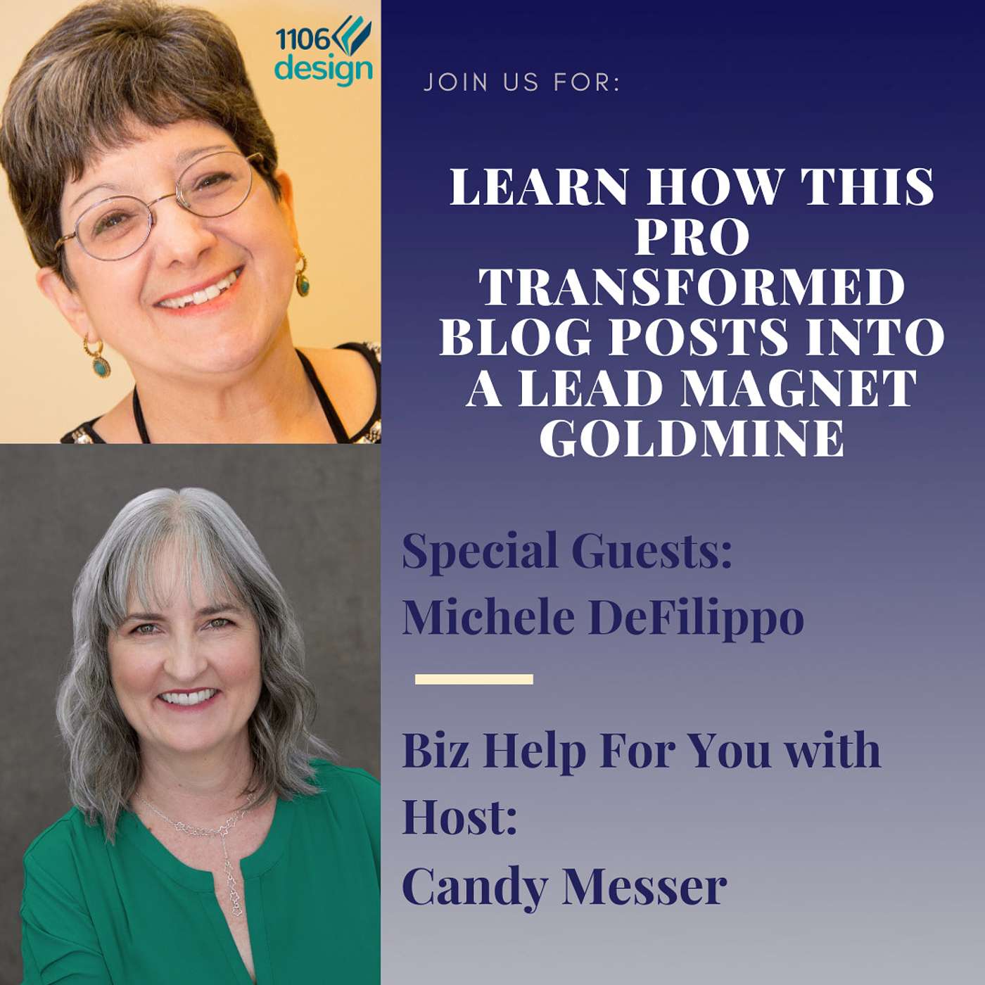 Learn How This Pro Transformed Blog Posts into a Lead Magnet Goldmine with Michele DeFilippo