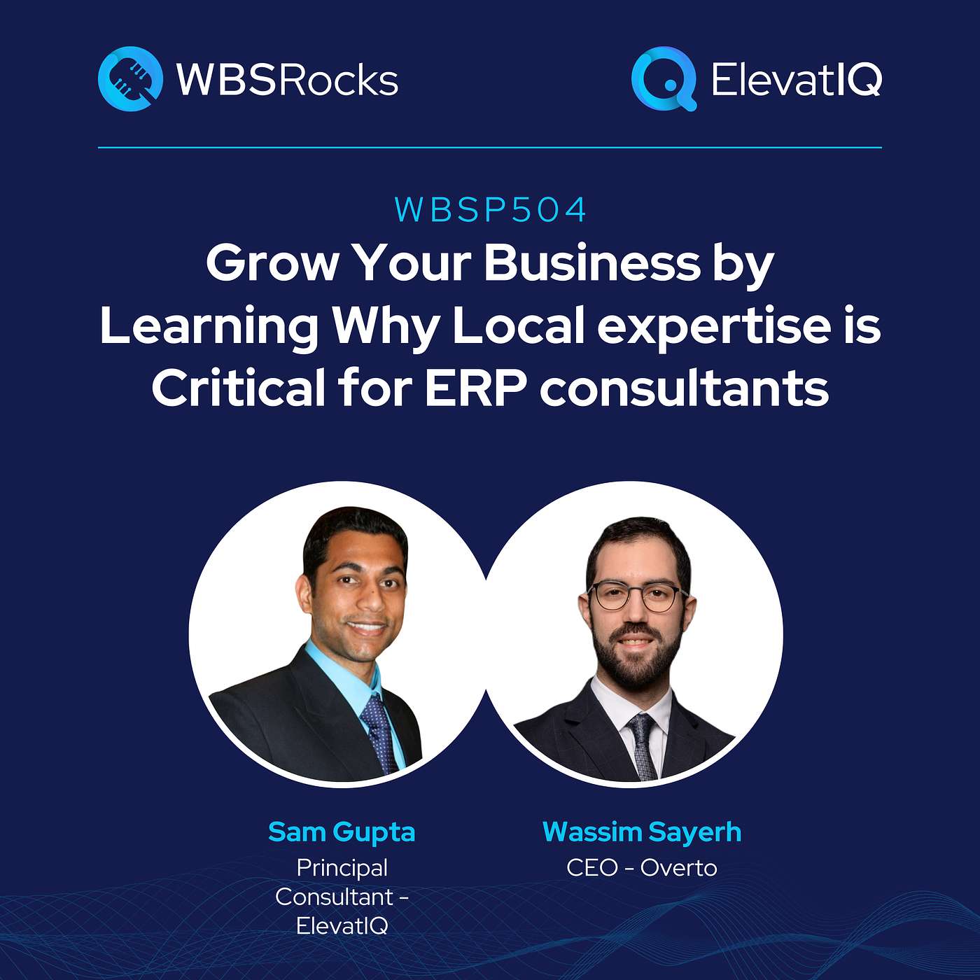 WBSP504: Grow Your Business by Learning Why Local expertise is Critical for ERP consultants w/ Wassim Sayerh