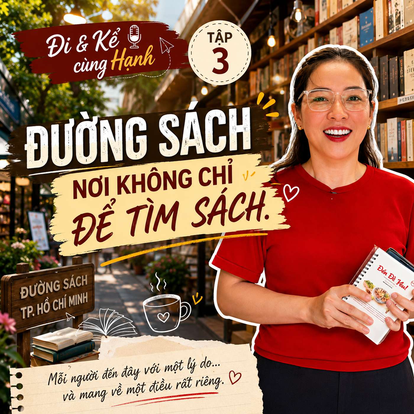 #03 - ĐƯỜNG SÁCH – NƠI KHÔNG CHỈ ĐỂ TÌM SÁCH episode artwork