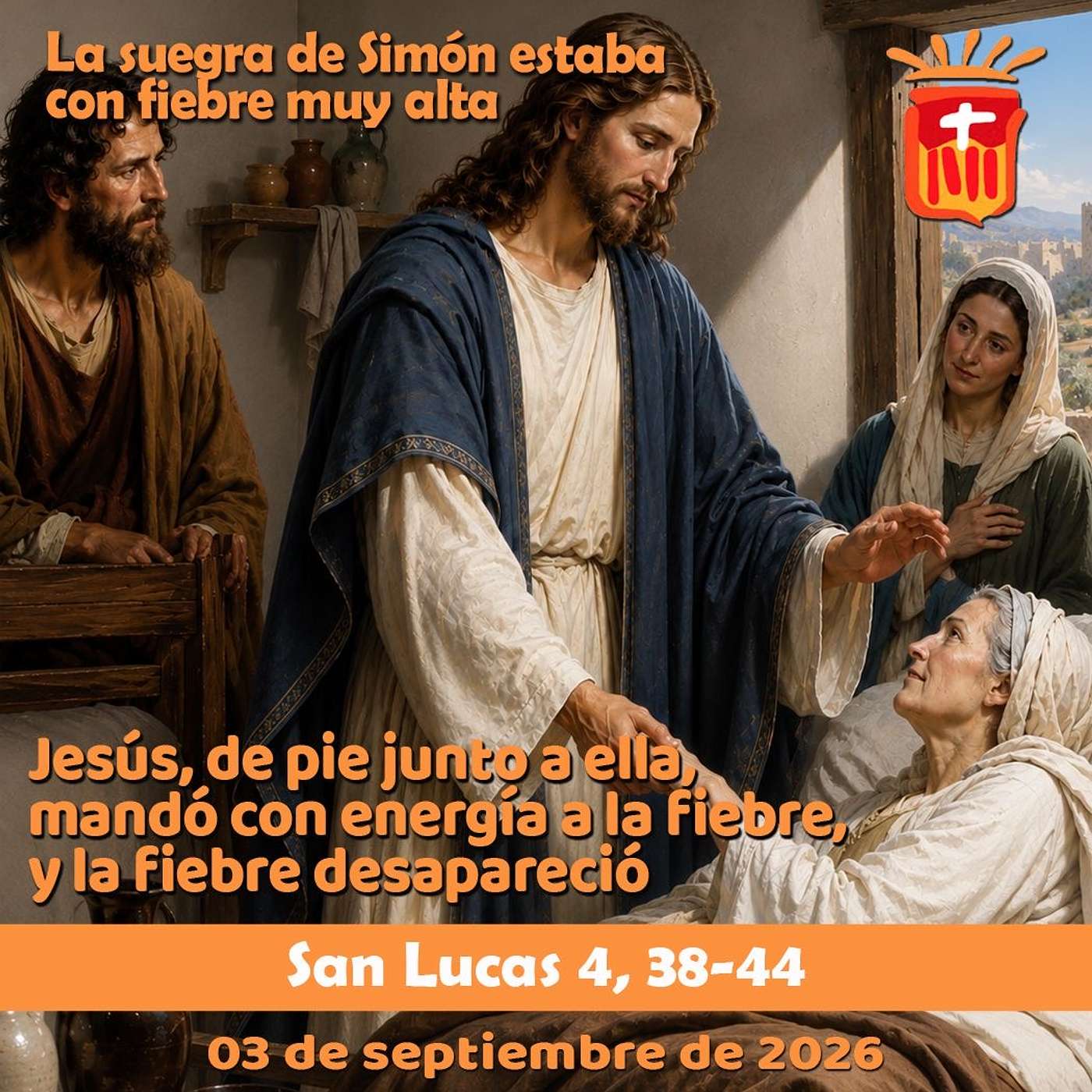 2026-09-02 San Lucas 4, 38-44: Miércoles XXII Ordinario episode artwork
