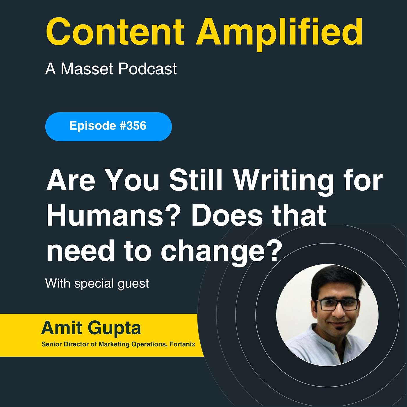 Are You Still Writing for Humans? Does that need to change?