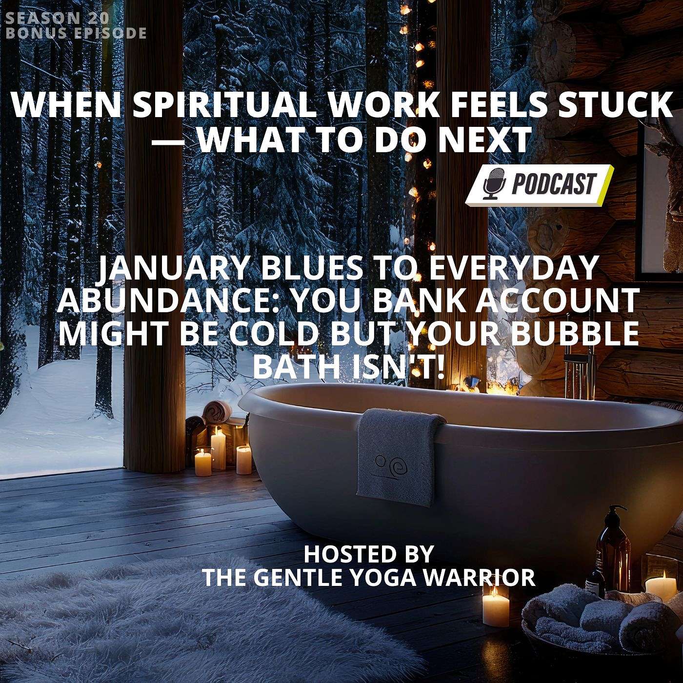January Blues To Everyday Abundance: You Bank Account Might Be Cold But Your Bubble Bath Isn't!