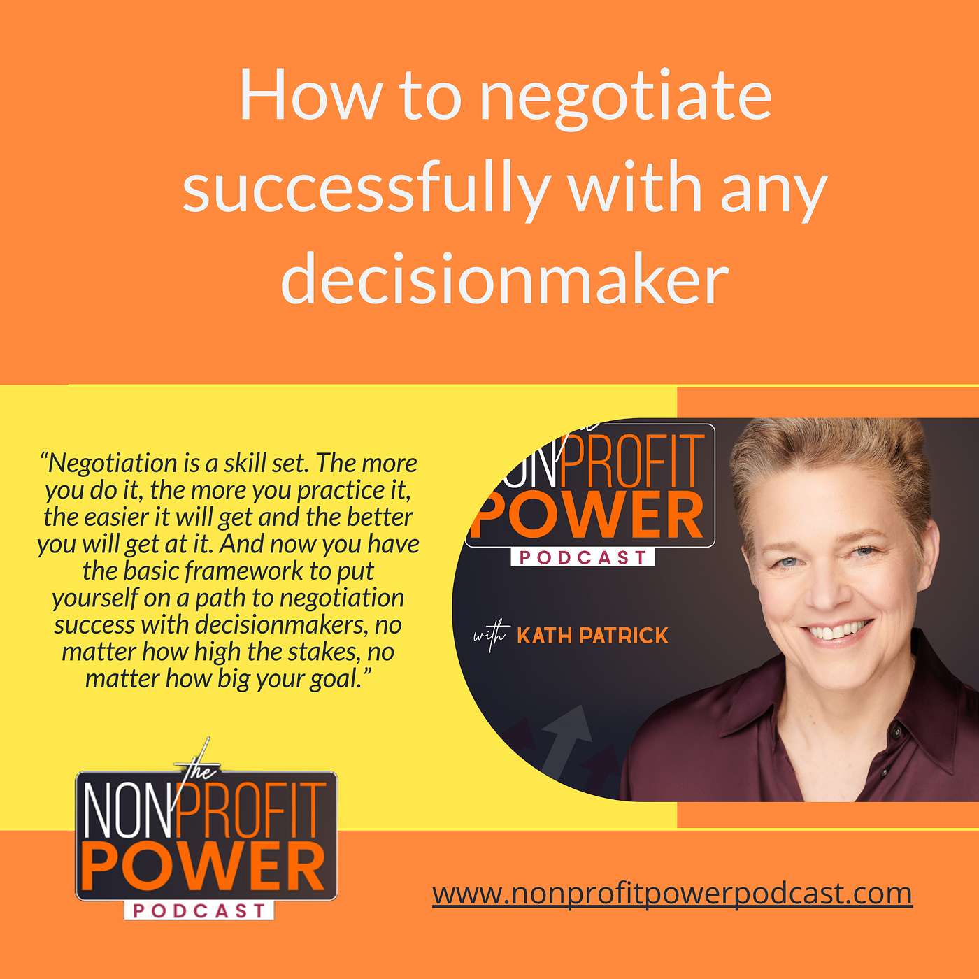 How to Negotiate Successfully with Any Decisionmaker episode artwork