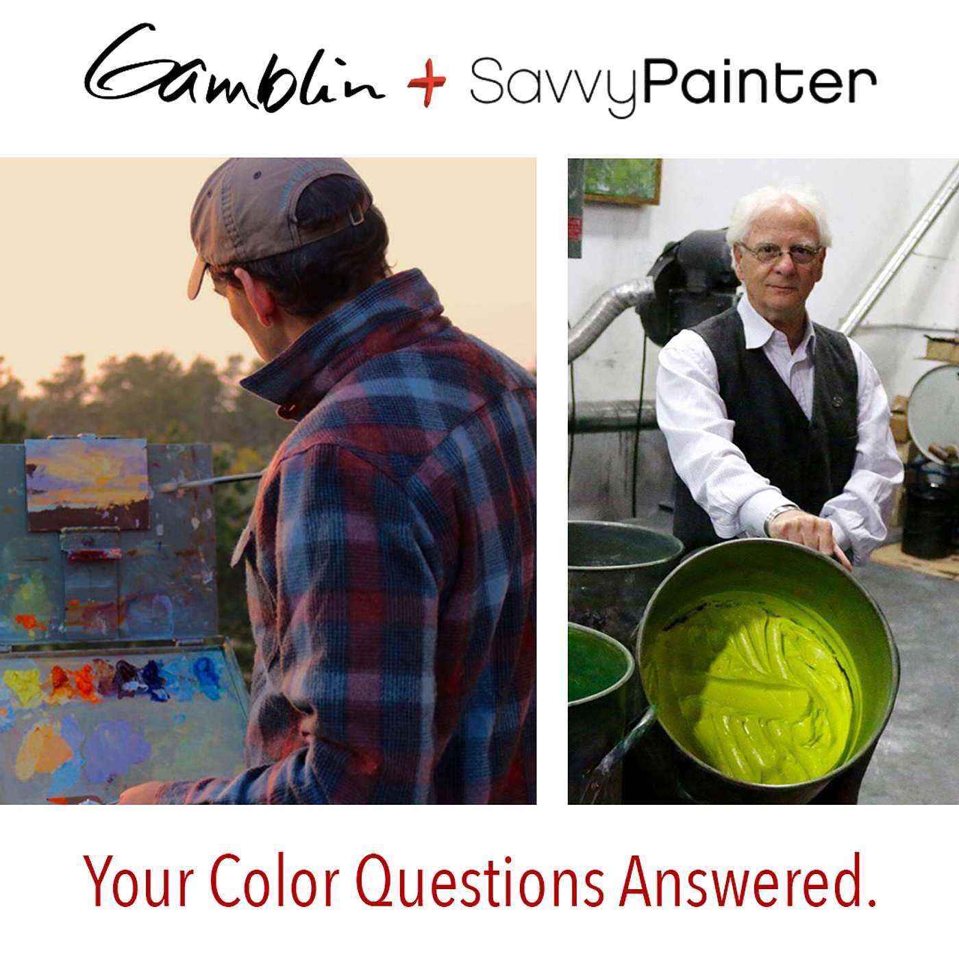 Paint Colors, Techniques, Best Practices, and more! Special Q&A Session with Gamblin