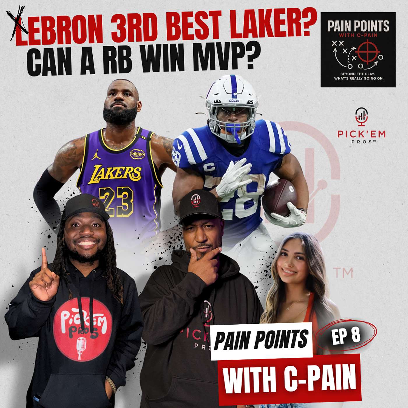 LeBron’s New Role With the Lakers? | Jonathan Taylor MVP Buzz | NFL Chaos Week | Pain Points Ep. 8