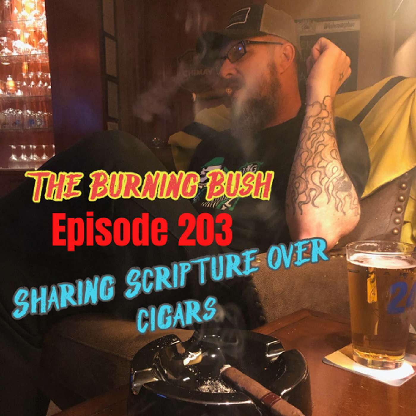 The Burning Bush: Sharing Scripture Over Cigars