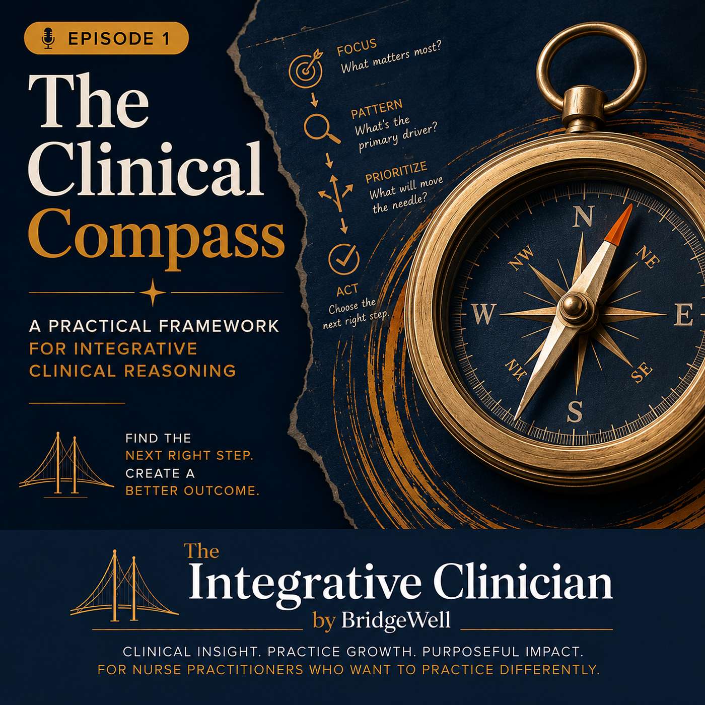 The Clinical Compass: A Practical Framework for Integrative Clinical Reasoning episode artwork
