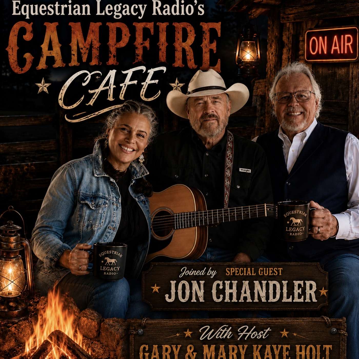 JON CHANDLER ON EQUESTRIAN LEGACY RADIO'S CAMPFIRE CAFE episode artwork