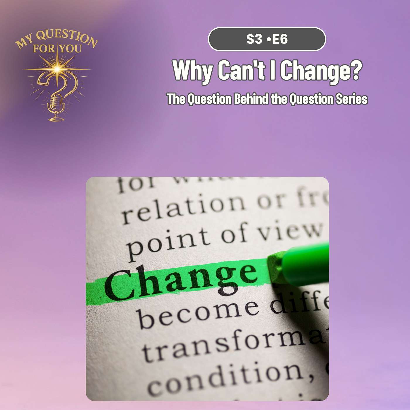 Why Can't I Change?