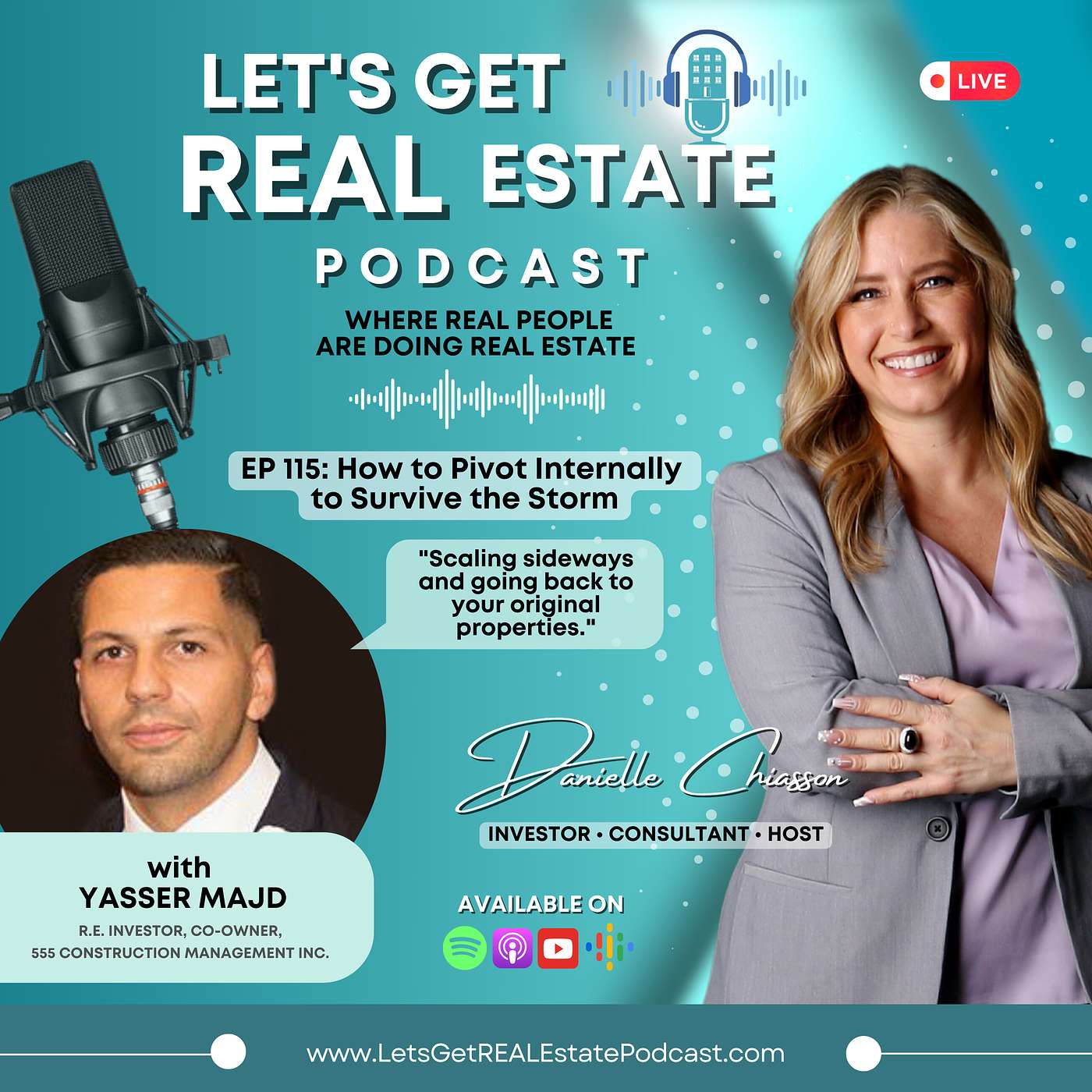 How to Pivot Internally to Survive the Storm with Yasser Majd Ep. 115 episode artwork