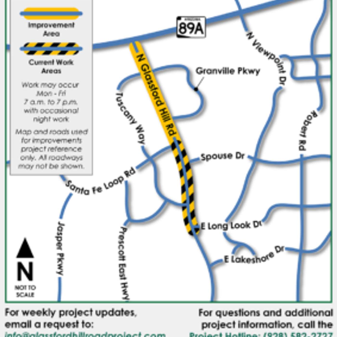 Glassford Hill Road Widening Project Update | May 4th - 8th, 2026