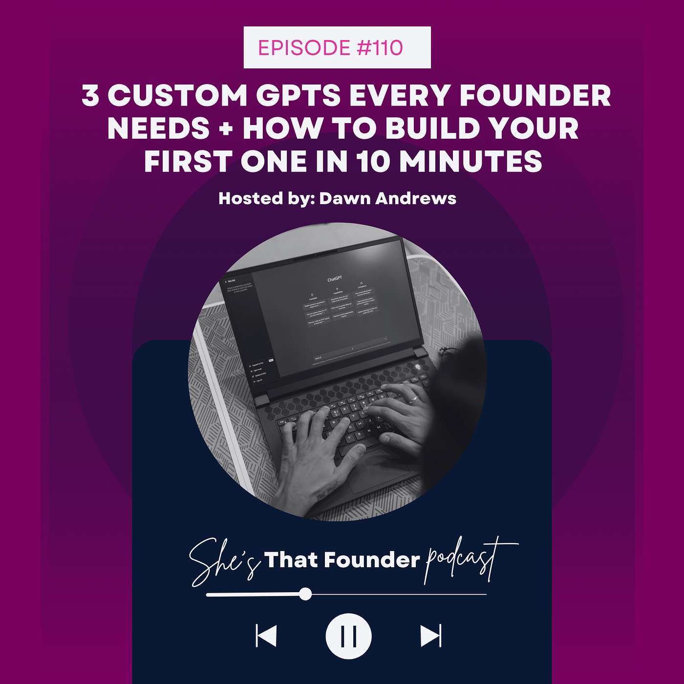 110 | 3 Custom GPTs That Save Female Founders 16 Hours a Week (+ Build Your First in 10 Minutes)