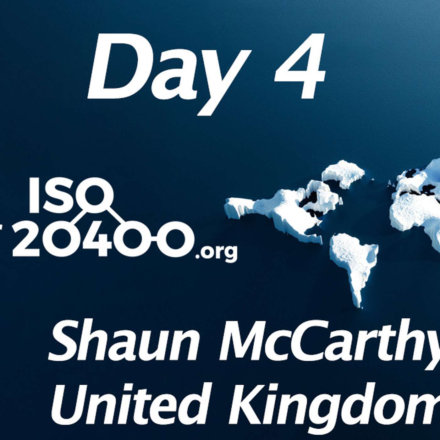 Day 4 of 10 days of ISO20400.org - Shaun McCarthy