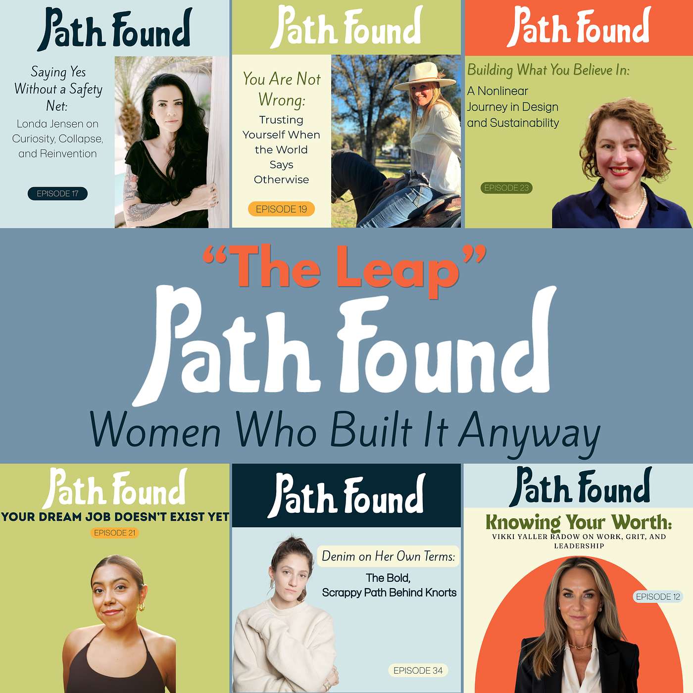 The Leap: Women Who Built It Anyway episode artwork
