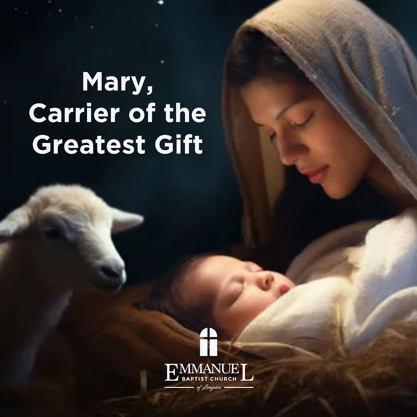 Mary, Carrier of the Greatest Gift- Sunday AM 12/24/2023 - Pastor Bob Gray II episode artwork