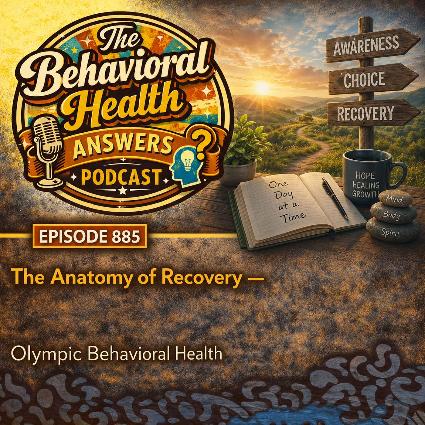 Episode 885: The Anatomy of Recovery | Olympic Behavioral Health episode artwork