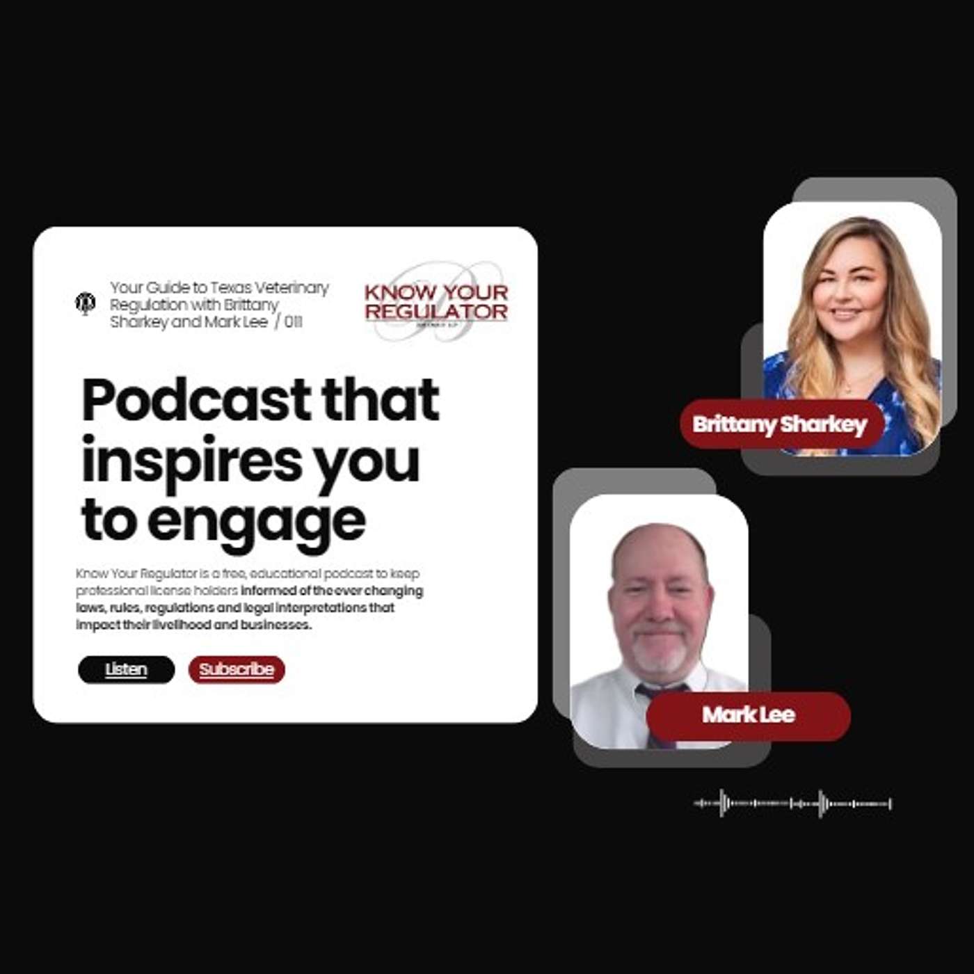 Your Guide to Texas Veterinary Regulation with Brittany Sharkey and Mark Lee episode artwork