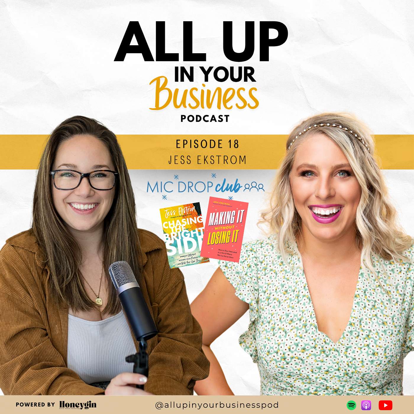 Helping Women Get Paid to Speak | Jess Ekstrom | Mic Drop Workshop episode artwork