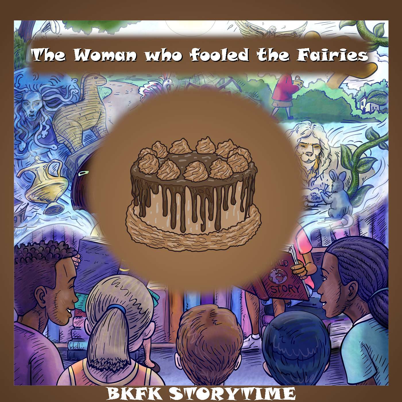 The Woman who fooled the Fairies - Scottish Folk Tale about sharing
