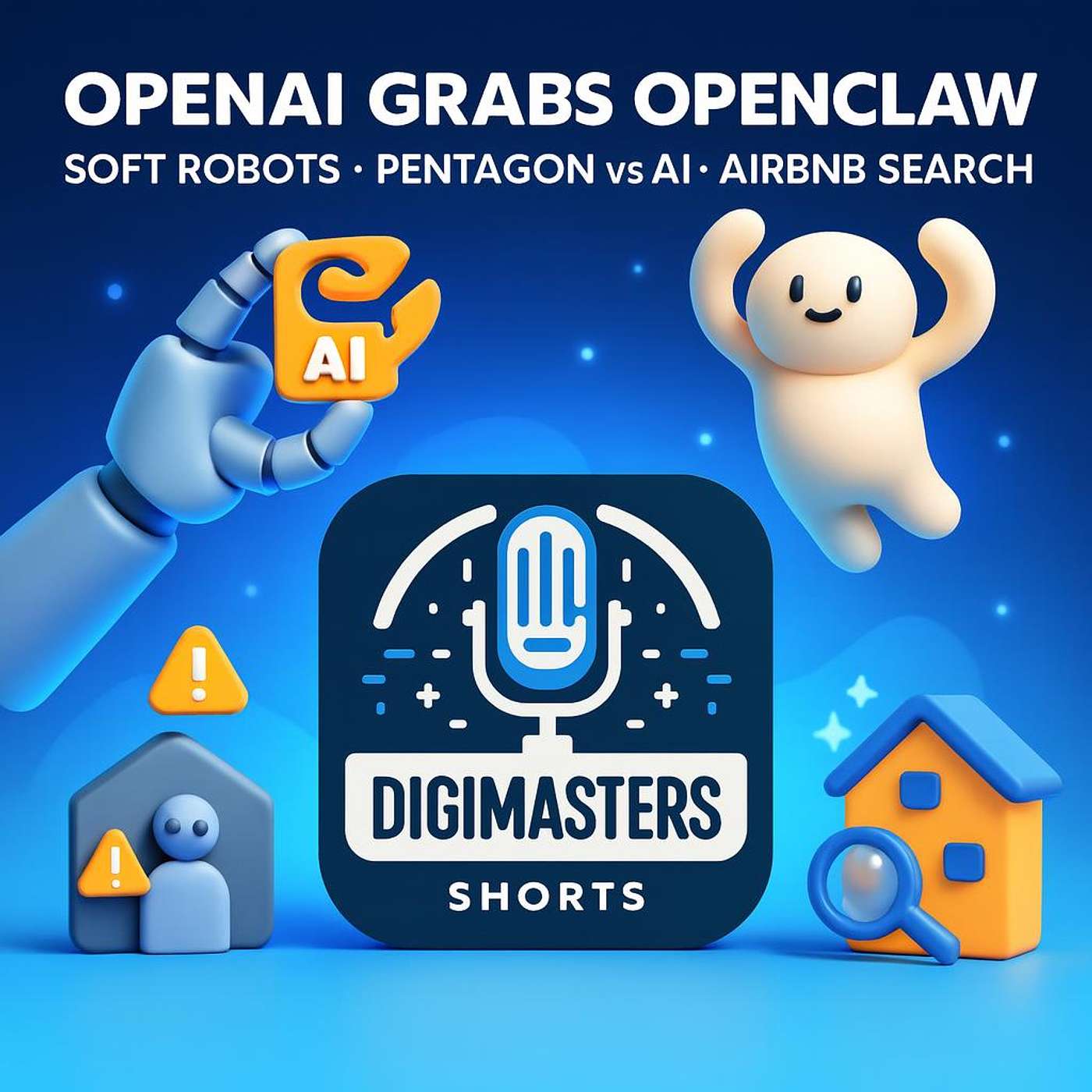 OpenAI Snatches OpenClaw Creator Peter Steinberger, Soft-Body Robot GrowHR Defies Tesla, Pentagon Clashes with Anthropic Over AI Warfare, Airbnb Tests AI-Powered Search OpenAI Snatches OpenClaw Creator Peter Steinberger, Soft-Body Robot GrowHR Defies Tesla, Pentagon Clashes with Anthropic Over AI Warfare, Airbnb Tests AI-Powered Search